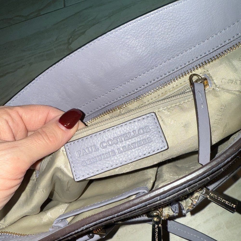 Paul Costelloe Lavender Women's Tote Bag - Picture 8 of 11